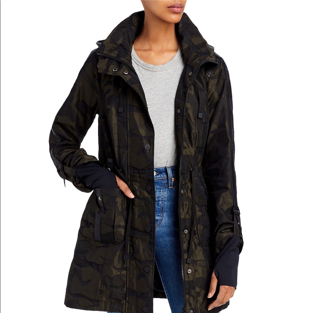 Blac Noir Camo Anorak Jacket